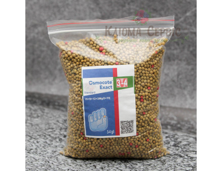 Osmocote Exact Standard 3-4м 16+9+12+2Mg+TE, 1 кг