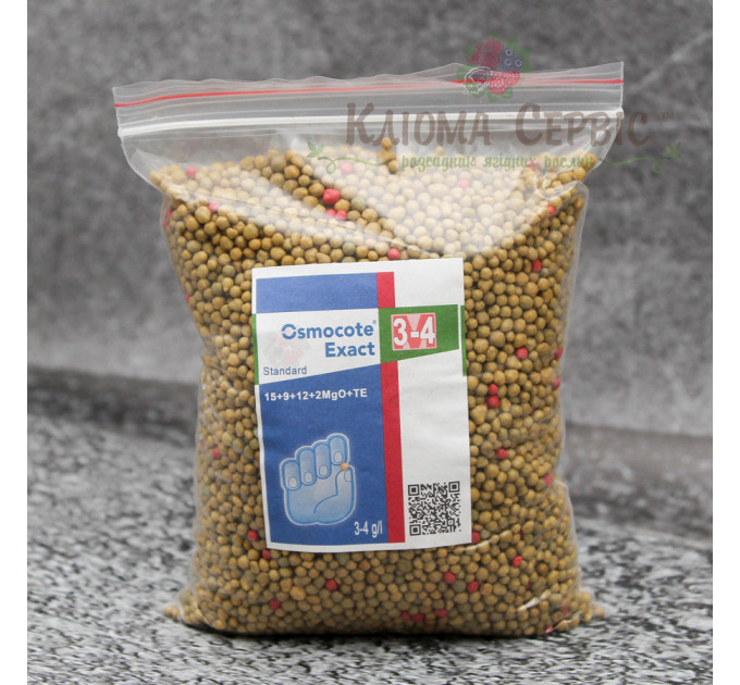 Osmocote Exact Standard 3-4м от 0.2 кг 16+9+12+2Mg+TE
