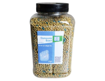 Удобрение Osmocote Exact Standard 8-9 м 15+9+11+2Mg+Te, 1 кг (пэт банка) Удобрение Osmocote Exact Standard 8-9 м 15+9+11+2Mg+Te, 1 кг (пэт банка)