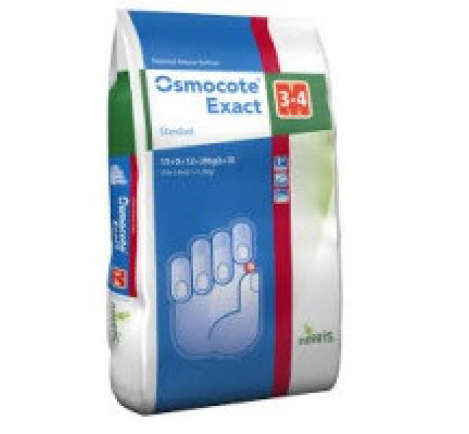 Удобрение Osmocote Exact Standard 3-4 м 16+9+12+2Mg+TE, 500 гр (пэт банка)