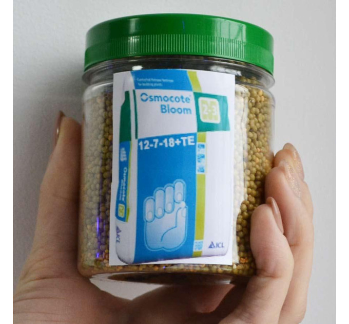 Добриво Osmocote Bloom 2-3 м, 1 кг (пет банку) 12+7+18+Te