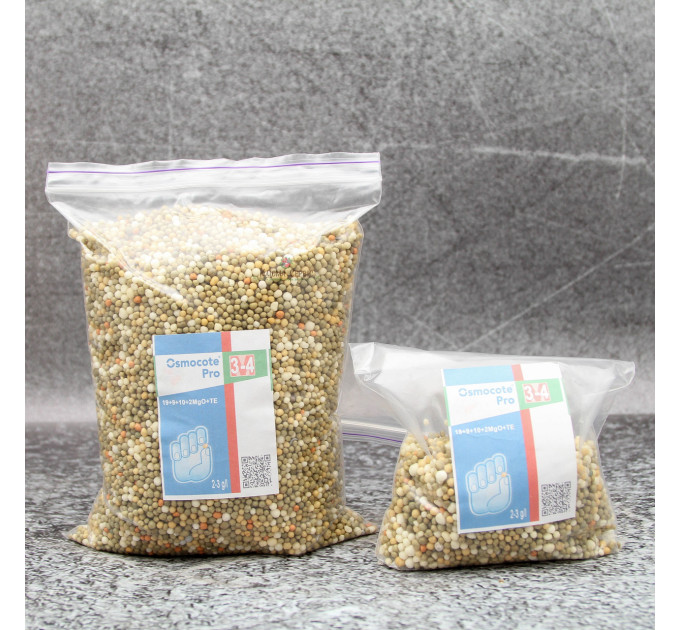 Добриво Osmocote Pro 3-4м, 19+9+10+2MgO+Te, упаковка1 кг