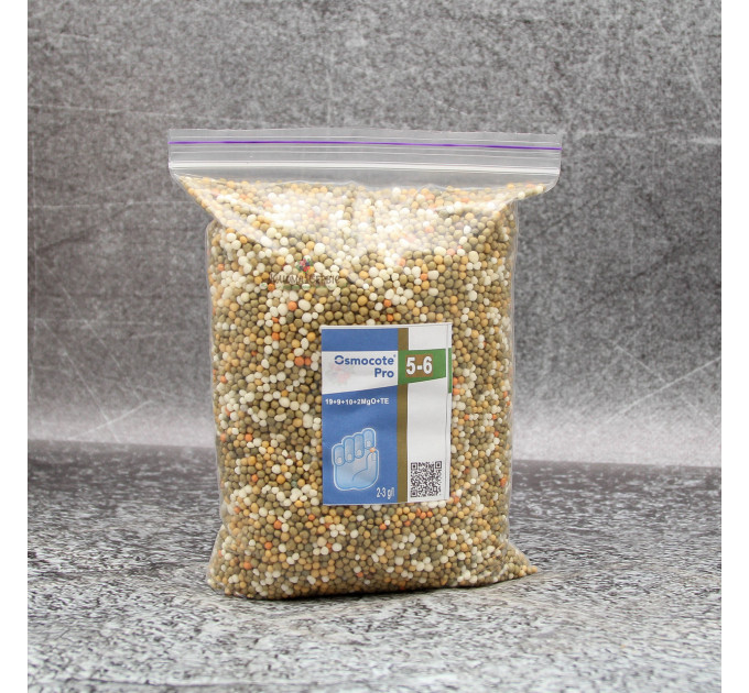 Удобрение Osmocote (Осмокот) Pro 5-6 м, 1 кг 19+9+10+2MgO+Te