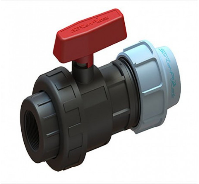 Кран шаровый ЗВ D32 1"