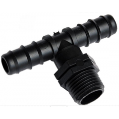 Тройник для капельной трубки (16мм*1/2'*16мм) Тройник для капельной трубки (16мм*1/2'*16мм)