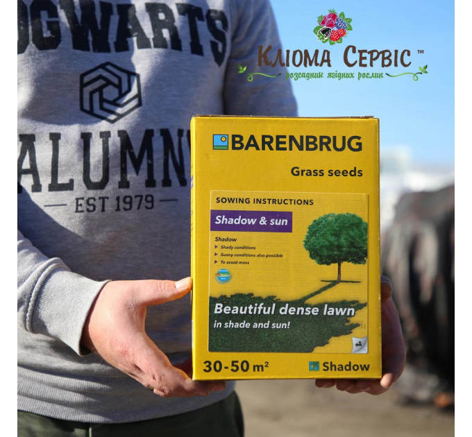 Теневая газонная трава SHADOW & SUN, 1 кг