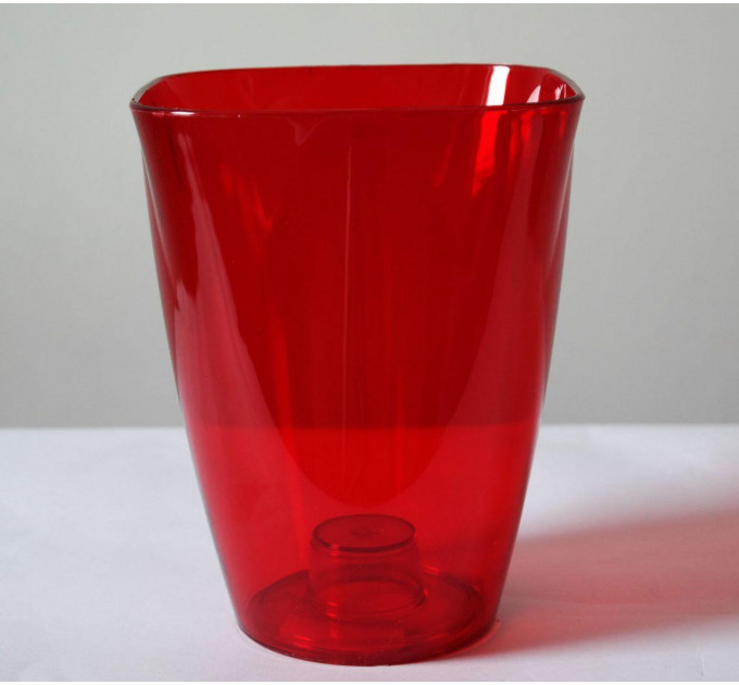 Горшок/кашпо Орхидейница 17,5 см, красная