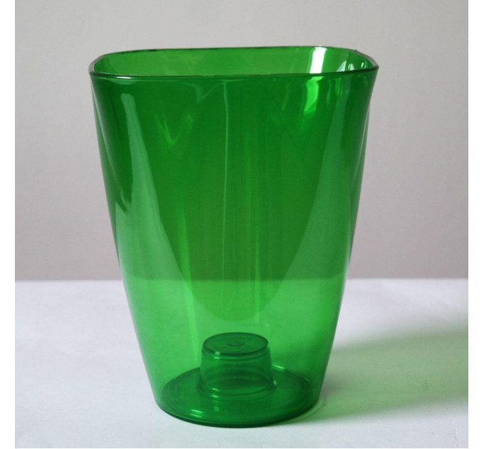 Горшок/кашпо Орхидейница 17,5 см, зеленая