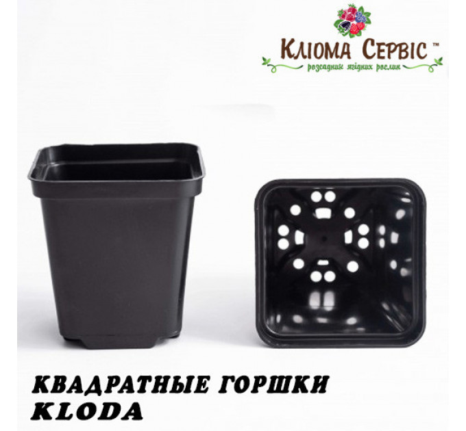 Горшок Kloda квадр. 0,3л (8*8*8)