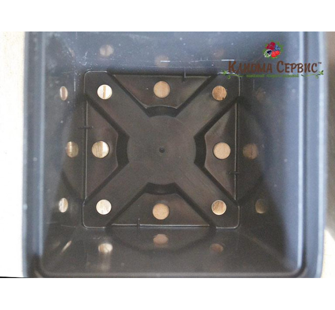 Горшок квадратный 2 л 14*14*14, Donkwiat S2