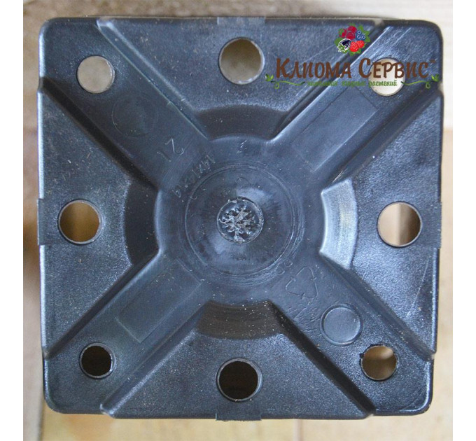 Горшок квадратный 2 л 14*14*14, Donkwiat S2