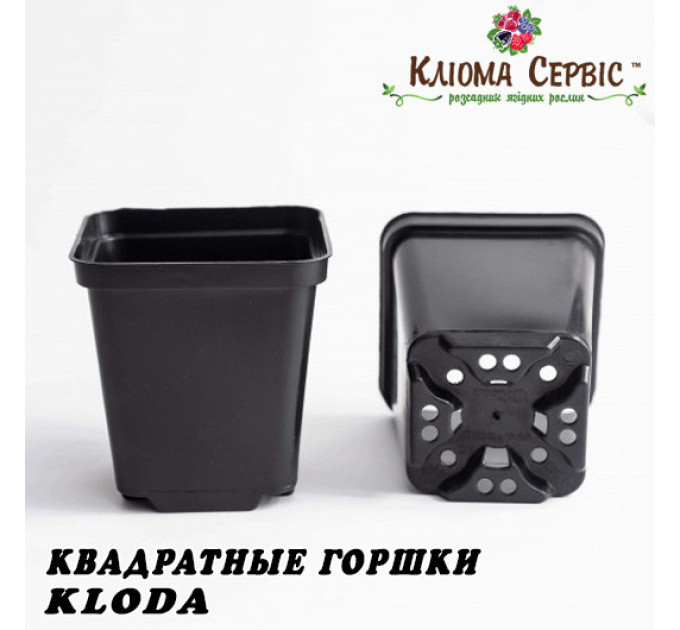 Горшок Kloda квадр. 0,5 л (9*9*10)