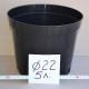 Горшок круглый 5 л 22*18, Donkwiat RS5