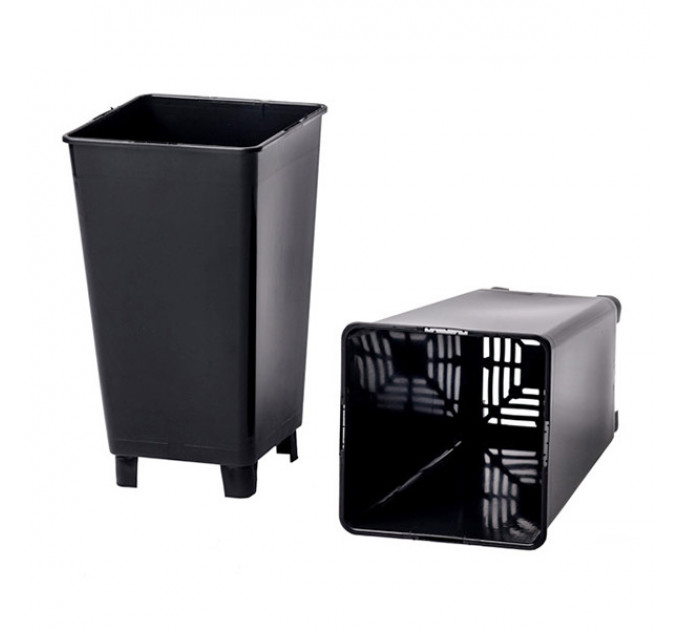 Горшок квадратный для ягодных 2 л 12*12*21, Donkwiat F2