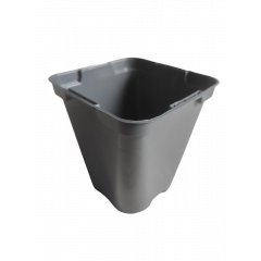 Горшок квадратный 0.5 л 9x9x9.6, Donkwiat SR0.5A (P9)