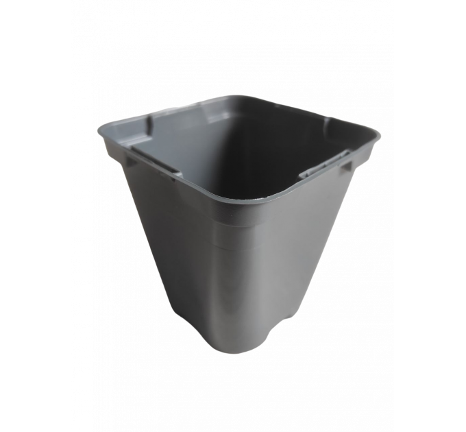 Горшок квадратный 0.5 л 9x9x9.6, Donkwiat SR0.5A (P9)