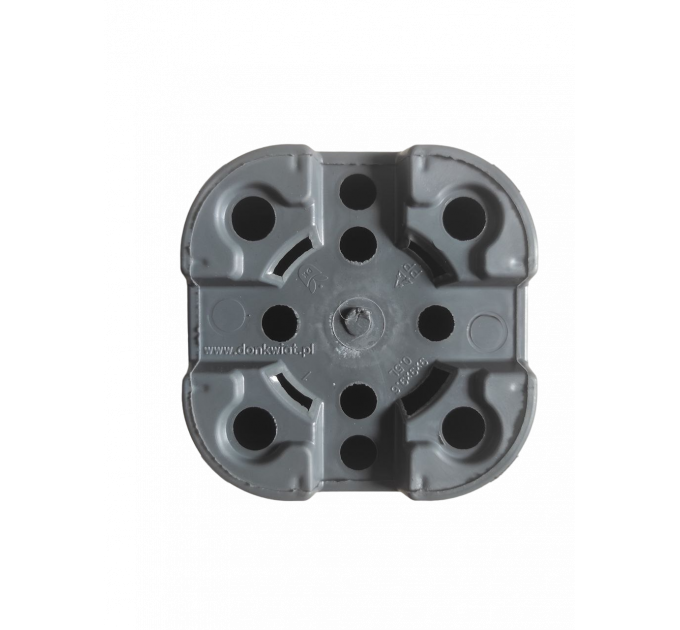 Горшок квадратный 0.5 л 9x9x9.6, Donkwiat SR0.5A (P9)