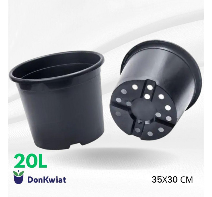 Горшок круглый 20 л 35*29, Donkwiat RS20A