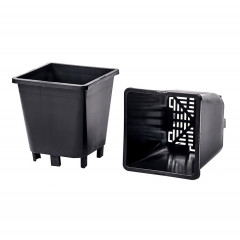 Горшок квадратный для ягодных 5 л 19.5*19.5*21, Donkwiat F5 