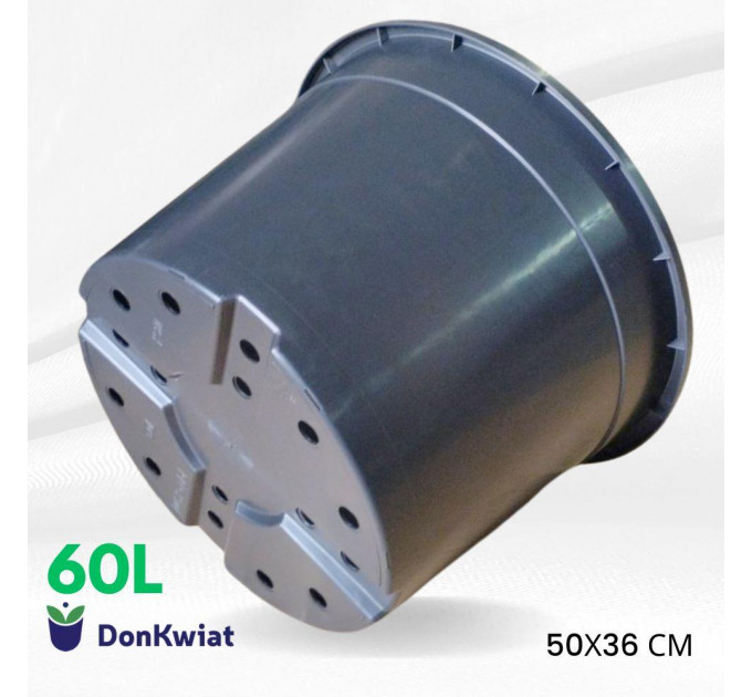 Горшок круглый 60 л 50*36, Donkwiat RS60