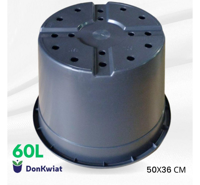 Горшок круглый 60 л 50*36, Donkwiat RS60