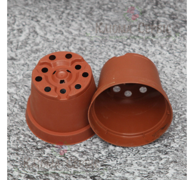 Горшок Kloda круглый 0,29 л (9*6,8) терракотовый