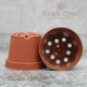 Горшок Kloda круглый 0,29 л (9*6,8) терракотовый