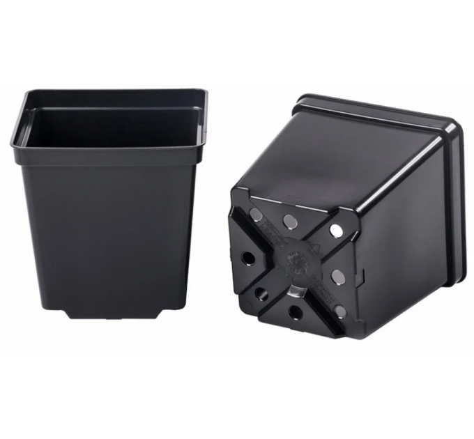 Горшок квадратный 2.5 л 15*15*16.5, Donkwiat S2.5