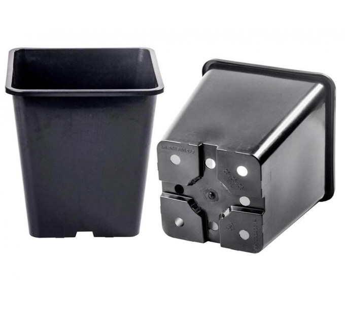 Горшок квадратный 11 л 25*25*26, Donkwiat HS11