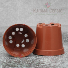Горшок Kloda круглый 0,49 л (10,5*8,3) терракотовый