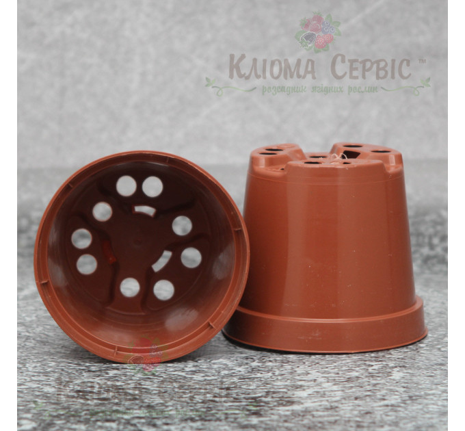 Горшок Kloda круглый 0,49 л (10,5*8,3) терракотовый