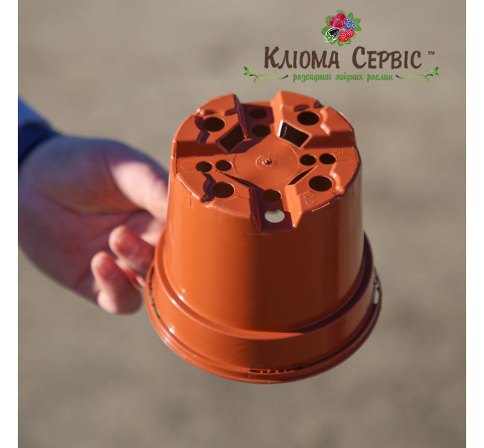 Горшок круглый 1 л 13*10.5, Donkwiat