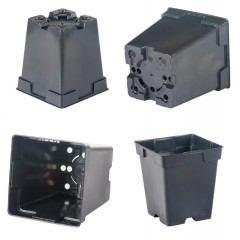 Горшок квадратный 1 л 11*11*12, Donkwiat S1A 