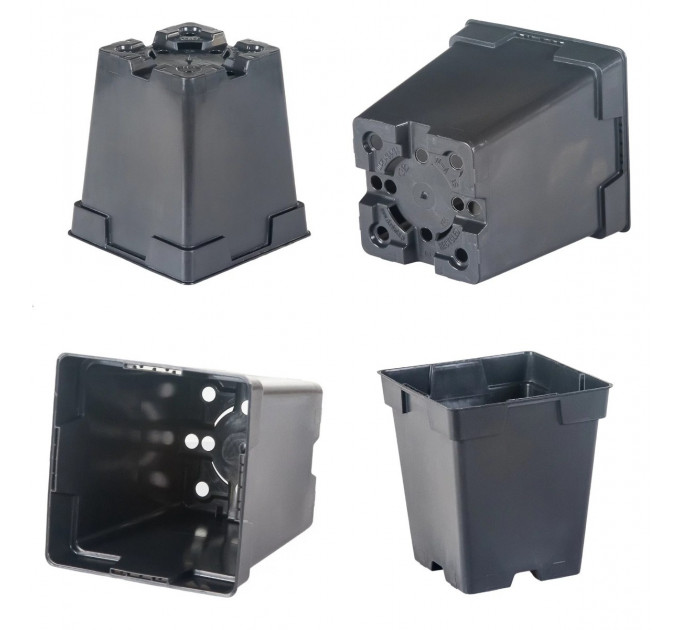 Горшок квадратный 1 л 11*11*12, Donkwiat S1A