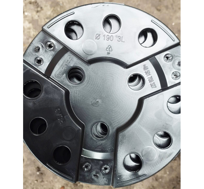 Горшок круглый 3 л 19*15, Donkwiat RS3А