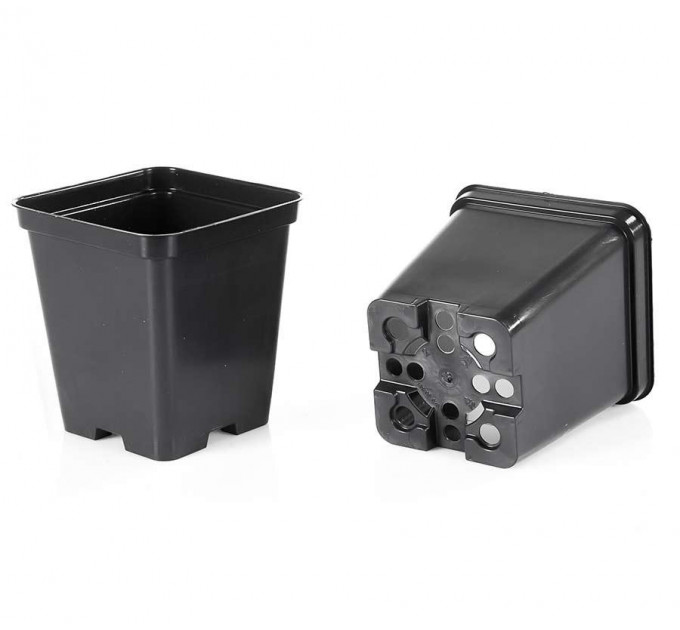 Горшок квадратный 0.5 л 9*9*9.6, Donkwiat S0.5A1