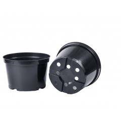 Горшок круглый низкий 5 л 24*15.5, Donkwiat RL5