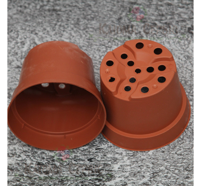 Горшок Kloda круглый 1 л (0,96 л) (13*10) терракотовый