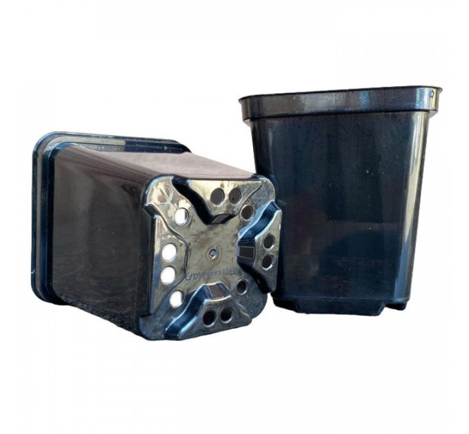 Горшок квадратный P9 9х9х10 см Украина