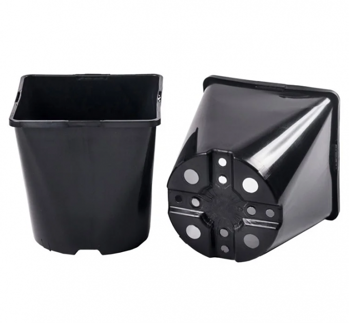 Горшок квадратно-округлый 2 л 14*14*14, Donkwiat SR2A