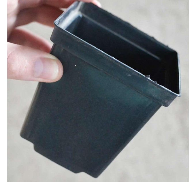 Горшок квадратный 0.5 л 9*9*10, Donkwiat, S0.5 (P9)