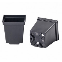 Горшок квадратный 0.5 л 9*9*10, Donkwiat, S0.5 (P9)