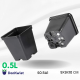 Горшок квадратный 0.5 л 9*9*9.6, Donkwiat S0.5A1 