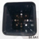 Горщик квадратний 0.5 л 9*9*9.6, Donkwiat S0.5A1