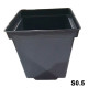 Горщик квадратний 0.5 л 9*9*10, Donkwiat, S0.5 (P9)