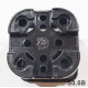 Горщик квадратний 0.5 л 9*9*9.6, Donkwiat S0.5B (P9)