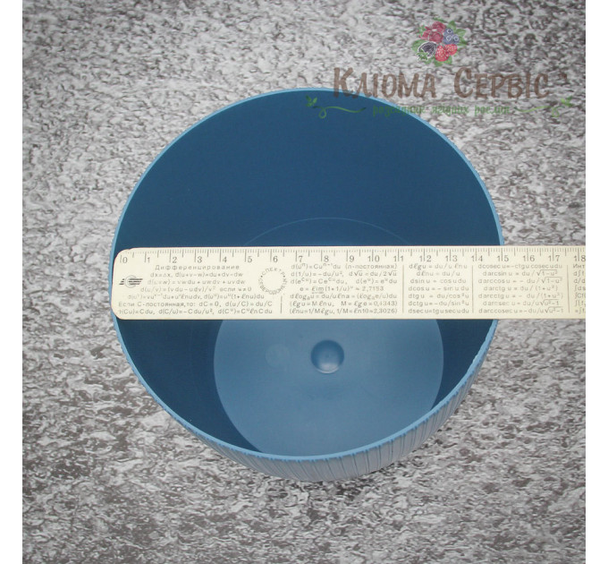 Горшок для цветов Магнолия Джампер 160 мм морской