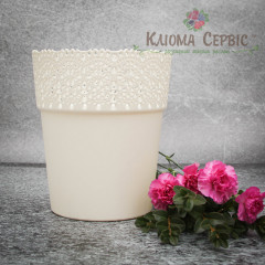 Горшок для цветов Белла,170см, кремовый