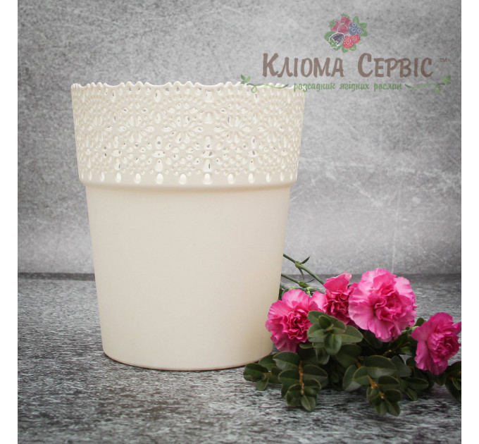 Горшок для цветов Белла,170см, кремовый