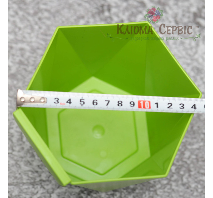 Горшок/кашпо Хеца 125 св.зеленый